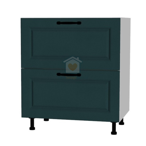 Szafka kuchenna z szufladami pod płytę cichy domyk 80 cm KAMMONO F4 Szafka kuchenna z szufladami pod płytę cichy domyk 80 cm KAMMONO F4