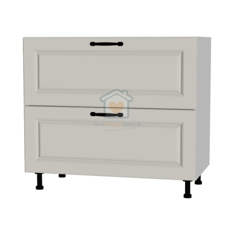 Szafka kuchenna z szufladami pod płytę cichy domyk 90 cm KAMMONO F4 Szafka kuchenna z szufladami pod płytę cichy domyk 90 cm KAMMONO F4