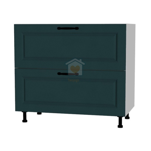 Szafka kuchenna z szufladami pod płytę cichy domyk 90 cm KAMMONO F4 Szafka kuchenna z szufladami pod płytę cichy domyk 90 cm KAMMONO F4