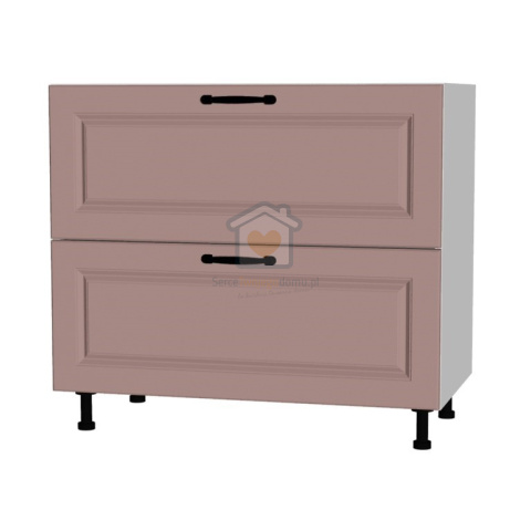 Szafka kuchenna z szufladami pod płytę cichy domyk 90 cm KAMMONO F4 Szafka kuchenna z szufladami pod płytę cichy domyk 90 cm KAMMONO F4