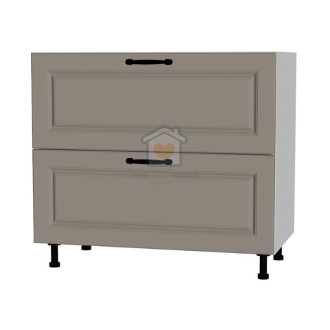 Szafka kuchenna z szufladami pod płytę cichy domyk 90 cm KAMMONO F4 Szafka kuchenna z szufladami pod płytę cichy domyk 90 cm KAMMONO F4