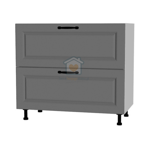 Szafka kuchenna z szufladami pod płytę cichy domyk 90 cm KAMMONO F4 Szafka kuchenna z szufladami pod płytę cichy domyk 90 cm KAMMONO F4