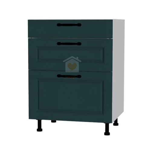 Szafka kuchenna z trzema szufladami cichy domyk 60 cm KAMMONO F4 Szafka kuchenna z trzema szufladami cichy domyk 60 cm KAMMONO F4