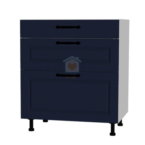 Szafka kuchenna z trzema szufladami cichy domyk 70 cm KAMMONO F4 Szafka kuchenna z trzema szufladami cichy domyk 70 cm KAMMONO F4