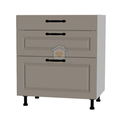 Szafka kuchenna z trzema szufladami cichy domyk 70 cm KAMMONO F4 Szafka kuchenna z trzema szufladami cichy domyk 70 cm KAMMONO F4