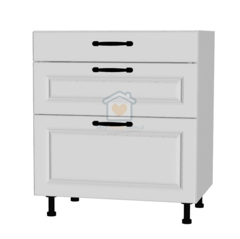 Szafka kuchenna z trzema szufladami cichy domyk 75 cm KAMMONO F4 Szafka kuchenna z trzema szufladami cichy domyk 75 cm KAMMONO F4