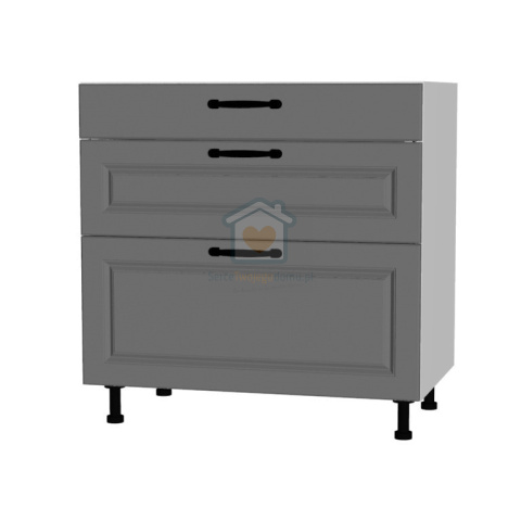 Szafka kuchenna z trzema szufladami cichy domyk 85 cm KAMMONO F4 Szafka kuchenna z trzema szufladami cichy domyk 85 cm KAMMONO F4