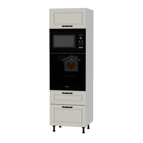 Słupek kuchenny do zabudowy piekarnika i mikrofali z szufladami 60 cm KAMMONO F4 Słupek kuchenny do zabudowy piekarnika i mikrofali z szufladami 60 cm KAMMONO F4