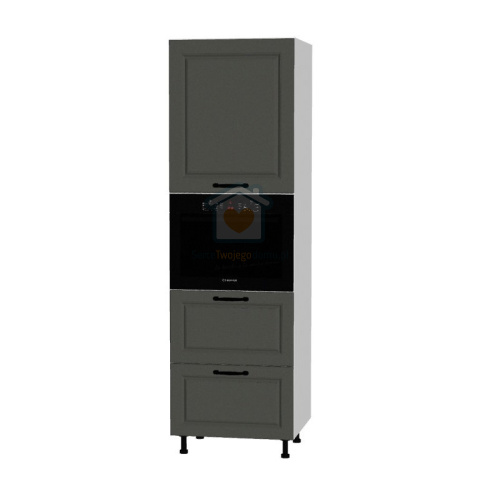 Słupek kuchenny z szufladami do zabudowy piekarnika kompaktowego 60 cm KAMMONO F4 Słupek kuchenny z szufladami do zabudowy piekarnika kompaktowego 60 cm KAMMONO F4