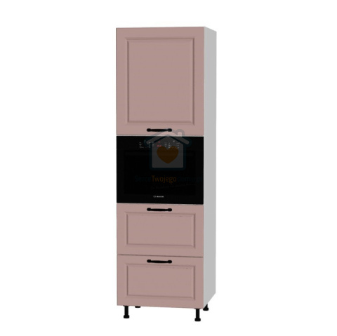 Słupek kuchenny z szufladami do zabudowy piekarnika kompaktowego 60 cm KAMMONO F4 Słupek kuchenny z szufladami do zabudowy piekarnika kompaktowego 60 cm KAMMONO F4