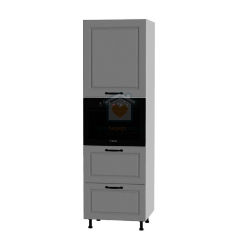 Słupek kuchenny z szufladami do zabudowy piekarnika kompaktowego 60 cm KAMMONO F4 Słupek kuchenny z szufladami do zabudowy piekarnika kompaktowego 60 cm KAMMONO F4