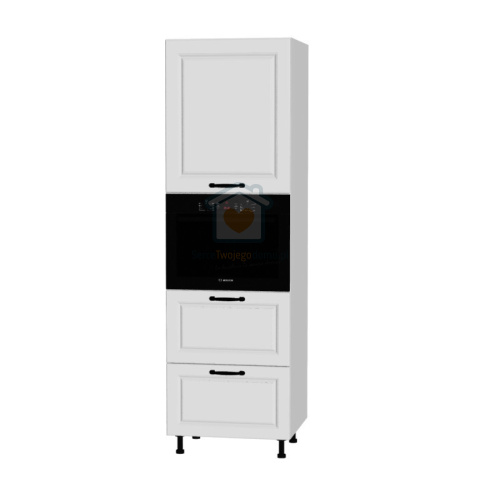 Słupek kuchenny z szufladami do zabudowy piekarnika kompaktowego 60 cm KAMMONO F4 Słupek kuchenny z szufladami do zabudowy piekarnika kompaktowego 60 cm KAMMONO F4