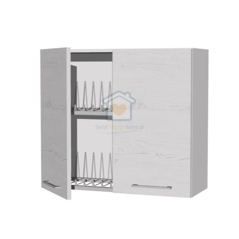 Szafka kuchenna wisząca z ociekaczem 80 cm KAMMONO P2 Szafka kuchenna wisząca z ociekaczem 80 cm KAMMONO P2