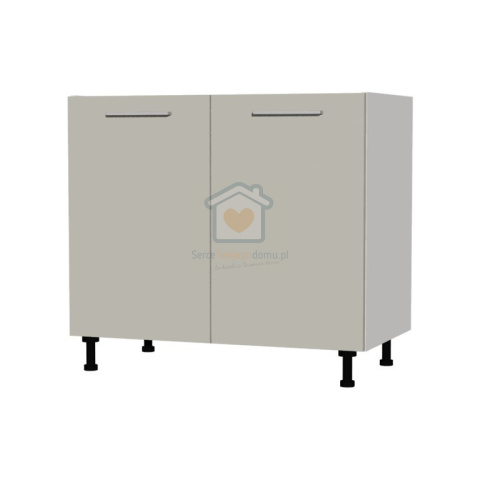 Szafka kuchenna dwudrzwiowa pod zlewozmywak 90 cm KAMMONO M4 Szafka kuchenna dwudrzwiowa pod zlewozmywak 90 cm KAMMONO M4