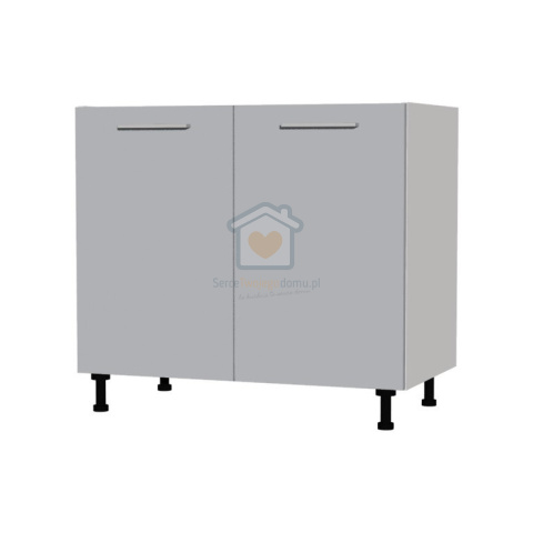 Szafka kuchenna dwudrzwiowa pod zlewozmywak 90 cm KAMMONO M4 Szafka kuchenna dwudrzwiowa pod zlewozmywak 90 cm KAMMONO M4