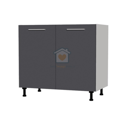 Szafka kuchenna dwudrzwiowa pod zlewozmywak 90 cm KAMMONO M4 Szafka kuchenna dwudrzwiowa pod zlewozmywak 90 cm KAMMONO M4