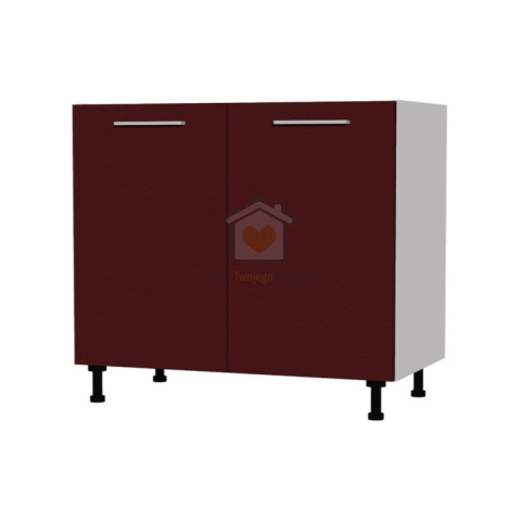 Szafka kuchenna dwudrzwiowa pod zlewozmywak 90 cm KAMMONO M4 Szafka kuchenna dwudrzwiowa pod zlewozmywak 90 cm KAMMONO M4