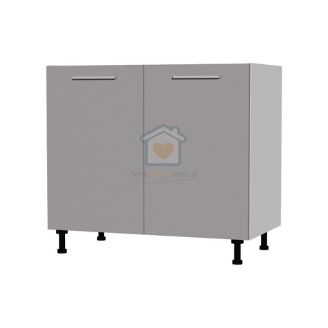 Szafka kuchenna dwudrzwiowa pod zlewozmywak 90 cm KAMMONO M4 Szafka kuchenna dwudrzwiowa pod zlewozmywak 90 cm KAMMONO M4