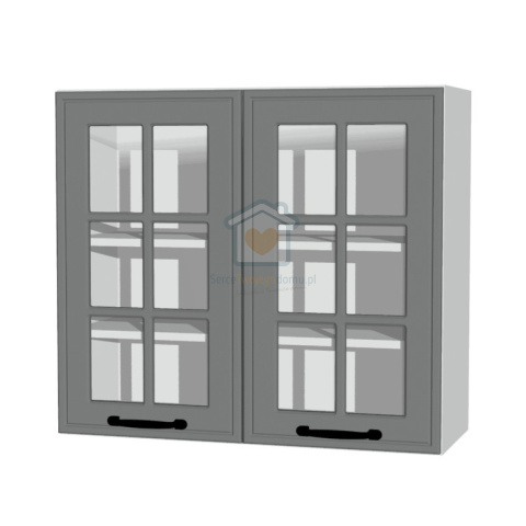 Szafka kuchenna witryna 80 cm KAMMONO F8 Szafka kuchenna witryna 80 cm KAMMONO F8