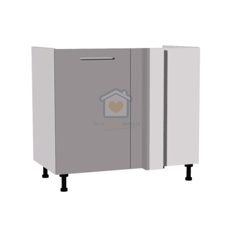 Szafka kuchenna narożna 110x65 cm prawa KAMMONO M4 Szafka kuchenna narożna 110x65 cm prawa KAMMONO M4