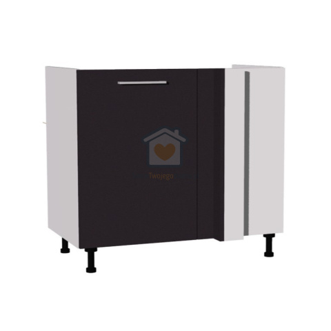 Szafka kuchenna narożna 115x65 cm prawa KAMMONO M4 Szafka kuchenna narożna 115x65 cm prawa KAMMONO M4