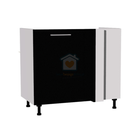 Szafka kuchenna narożna 115x65 cm prawa KAMMONO M4 Szafka kuchenna narożna 115x65 cm prawa KAMMONO M4
