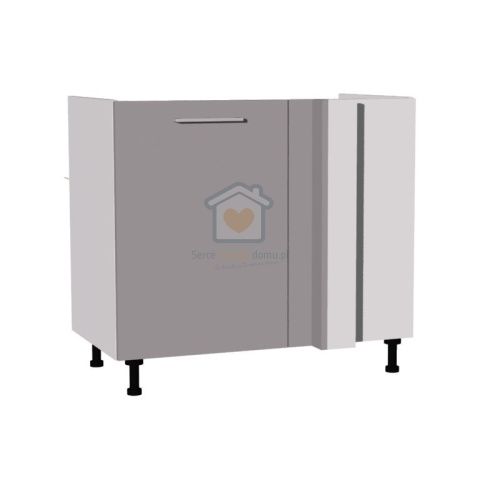 Szafka kuchenna narożna 115x65 cm prawa KAMMONO M4 Szafka kuchenna narożna 115x65 cm prawa KAMMONO M4