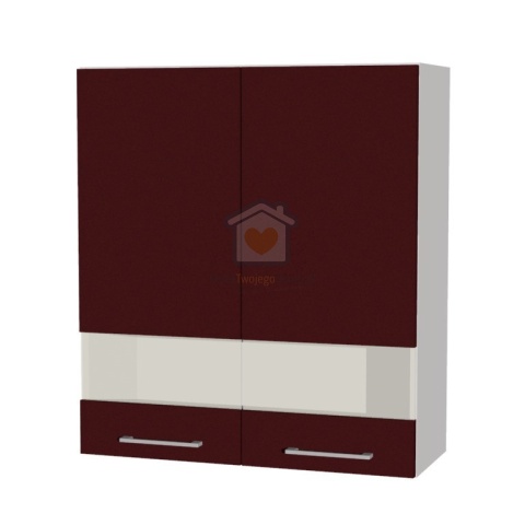 Szafka kuchenna witryna 80 cm KAMMONO M4 Szafka kuchenna witryna 80 cm KAMMONO M4