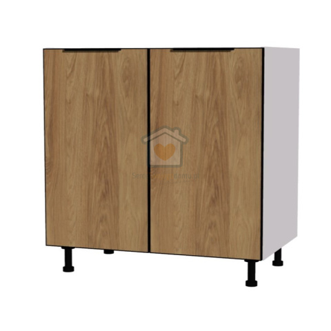 Szafka kuchenna dwudrzwiowa pod zlewozmywak 80 cm KAMMONO K2 Szafka kuchenna dwudrzwiowa pod zlewozmywak 80 cm KAMMONO K2
