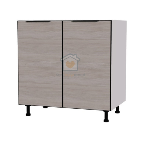 Szafka kuchenna dwudrzwiowa pod zlewozmywak 80 cm KAMMONO K2 Szafka kuchenna dwudrzwiowa pod zlewozmywak 80 cm KAMMONO K2