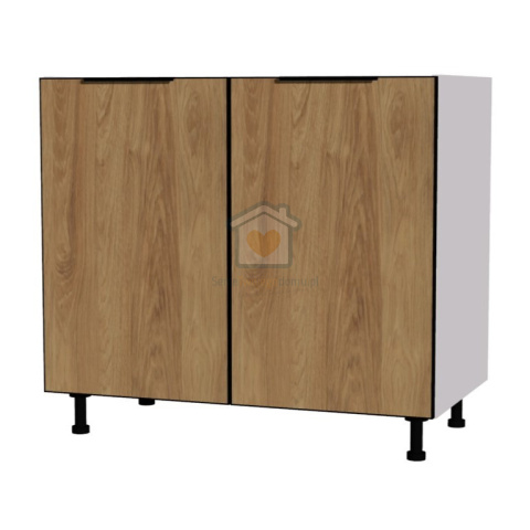 Szafka kuchenna dwudrzwiowa pod zlewozmywak 90 cm KAMMONO K2 Szafka kuchenna dwudrzwiowa pod zlewozmywak 90 cm KAMMONO K2