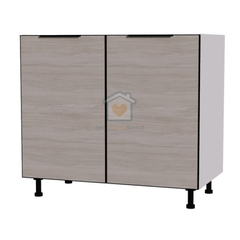 Szafka kuchenna dwudrzwiowa pod zlewozmywak 90 cm KAMMONO K2 Szafka kuchenna dwudrzwiowa pod zlewozmywak 90 cm KAMMONO K2
