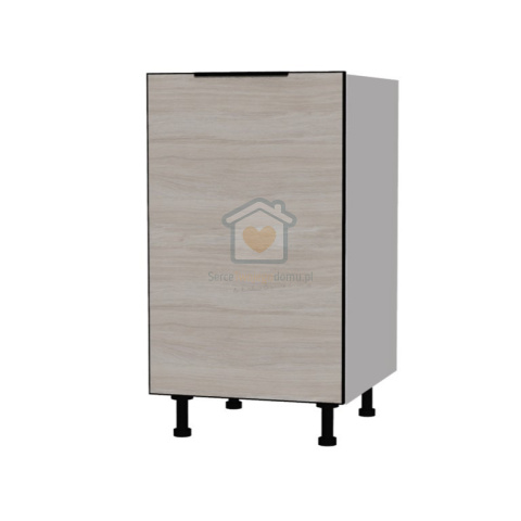 Szafka kuchenna jednodrzwiowa pod zlewozmywak 45 cm KAMMONO K2 Szafka kuchenna jednodrzwiowa pod zlewozmywak 45 cm KAMMONO K2