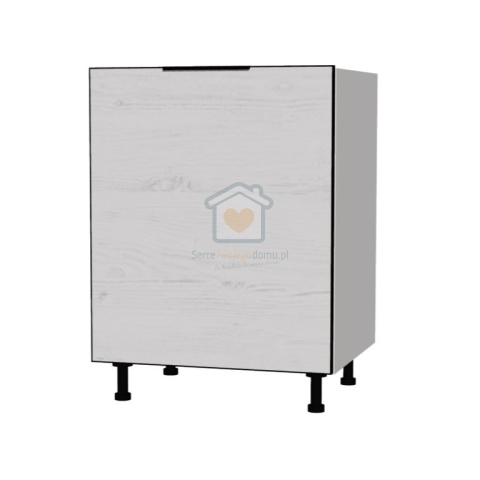 Szafka kuchenna pod zlewomywak jednodrzwiowa 60 cm KAMMONO K2 Szafka kuchenna pod zlewomywak jednodrzwiowa 60 cm KAMMONO K2