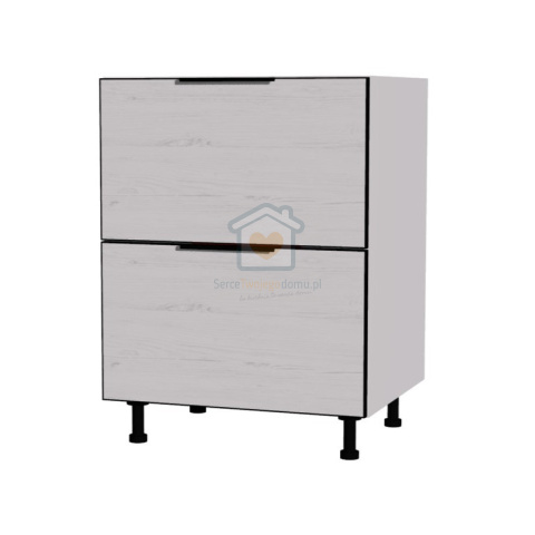 Szafka kuchenna z szufladami pod płytę cichy domyk 60 cm KAMMONO K2 Szafka kuchenna z szufladami pod płytę cichy domyk 60 cm KAMMONO K2