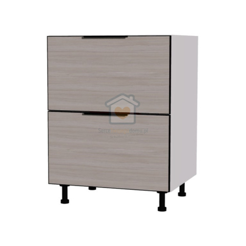 Szafka kuchenna z szufladami pod płytę cichy domyk 60 cm KAMMONO K2 Szafka kuchenna z szufladami pod płytę cichy domyk 60 cm KAMMONO K2