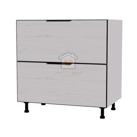 Szafka kuchenna z szufladami pod płytę cichy domyk 80 cm KAMMONO K2 Szafka kuchenna z szufladami pod płytę cichy domyk 80 cm KAMMONO K2