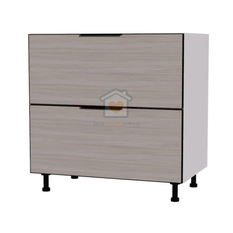 Szafka kuchenna z szufladami pod płytę cichy domyk 80 cm KAMMONO K2 Szafka kuchenna z szufladami pod płytę cichy domyk 80 cm KAMMONO K2