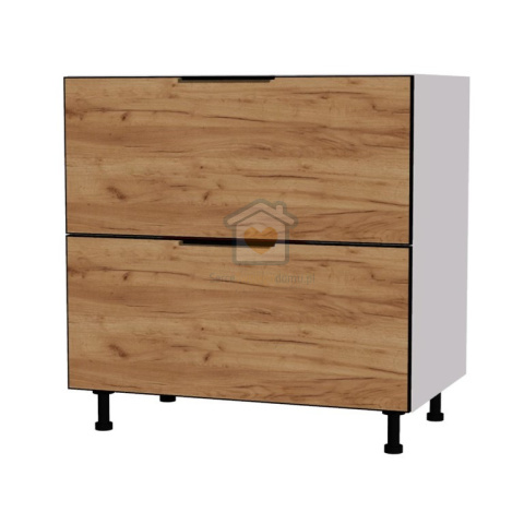Szafka kuchenna z szufladami pod płytę cichy domyk 80 cm KAMMONO K2 Szafka kuchenna z szufladami pod płytę cichy domyk 80 cm KAMMONO K2