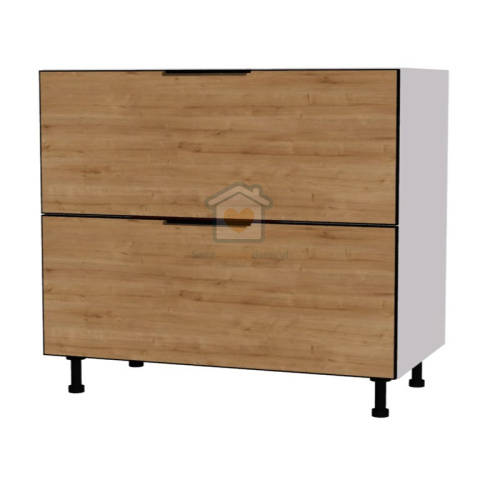 Szafka kuchenna z szufladami pod płytę cichy domyk 90 cm KAMMONO K2 Szafka kuchenna z szufladami pod płytę cichy domyk 90 cm KAMMONO K2