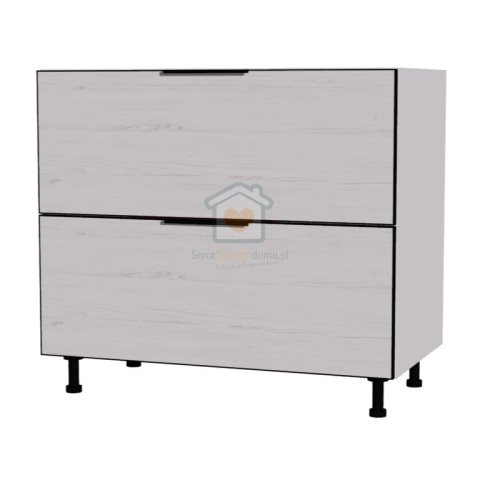 Szafka kuchenna z szufladami pod płytę cichy domyk 90 cm KAMMONO K2 Szafka kuchenna z szufladami pod płytę cichy domyk 90 cm KAMMONO K2