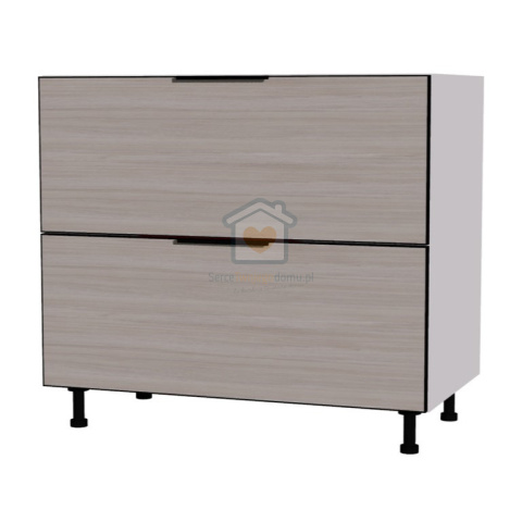 Szafka kuchenna z szufladami pod płytę cichy domyk 90 cm KAMMONO K2 Szafka kuchenna z szufladami pod płytę cichy domyk 90 cm KAMMONO K2