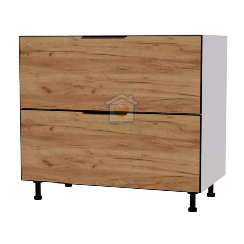 Szafka kuchenna z szufladami pod płytę cichy domyk 90 cm KAMMONO K2 Szafka kuchenna z szufladami pod płytę cichy domyk 90 cm KAMMONO K2