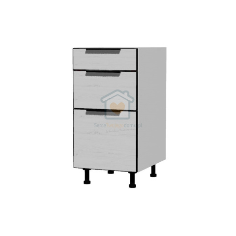 Szafka kuchenna z trzema szufladami 40 cm KAMMONO K2 Szafka kuchenna z trzema szufladami 40 cm KAMMONO K2
