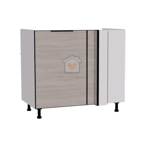 Szafka kuchenna narożna 115x65 cm prawa KAMMONO K2 Szafka kuchenna narożna 115x65 cm prawa KAMMONO K2