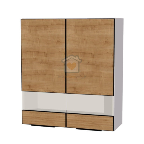 Szafka kuchenna witryna 80 cm KAMMONO K2 Szafka kuchenna witryna 80 cm KAMMONO K2