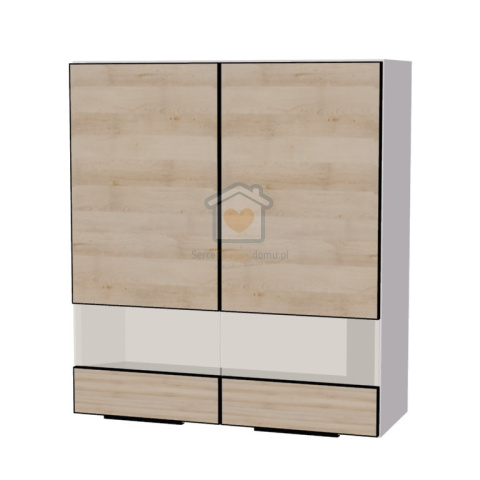 Szafka kuchenna witryna 80 cm KAMMONO K2 Szafka kuchenna witryna 80 cm KAMMONO K2