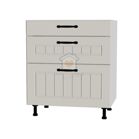 Szafka kuchenna z trzema szufladami cichy domyk 70 cm KAMMONO F7 Szafka kuchenna z trzema szufladami cichy domyk 70 cm KAMMONO F7