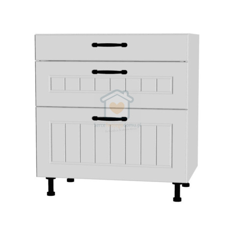 Szafka kuchenna z trzema szufladami cichy domyk 75 cm KAMMONO F7 Szafka kuchenna z trzema szufladami cichy domyk 75 cm KAMMONO F7