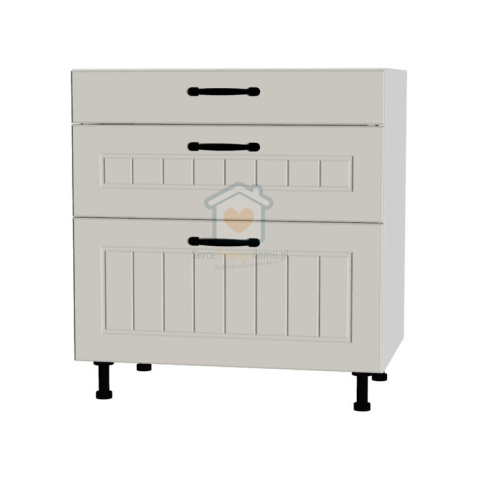 Szafka kuchenna z trzema szufladami cichy domyk 75 cm KAMMONO F7 Szafka kuchenna z trzema szufladami cichy domyk 75 cm KAMMONO F7